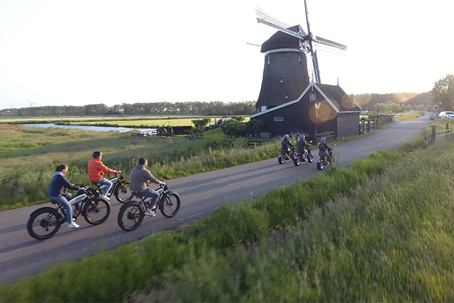 fiets huren in Noord Holland